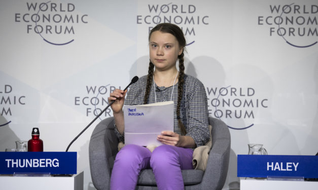 Greta in Davos: „Ich will, dass ihr in Panik geratet“