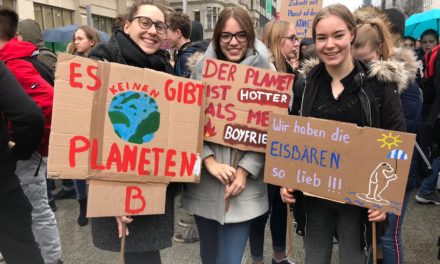 Tausende Schüler demonstrieren in Hannover für den Klimaschutz