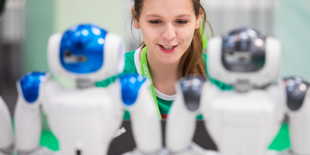 Kampf der Roboter: Schüler messen sich mit ihren Erfindungen