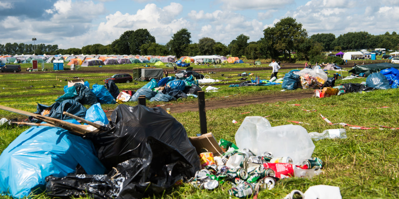 Müllhalde Festival: Das kannst du in den leeren Camps finden