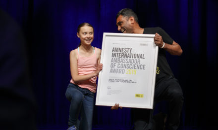 Amnesty International verleiht Menschenrechtspreis an Greta Thunberg