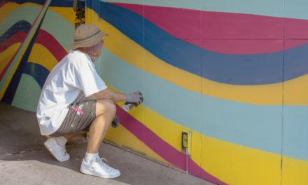 Streetart-Künstler Ata sprüht weltweit Gemälde an Wände