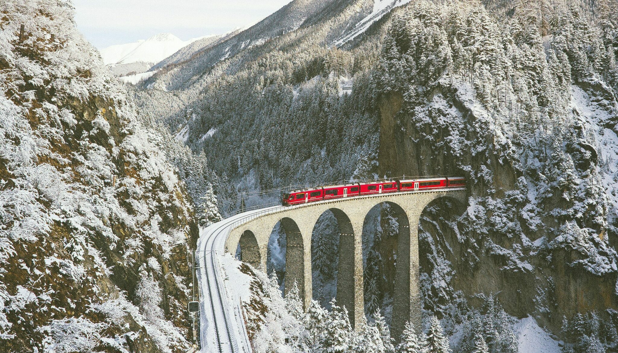 Winterrail: MADS empfiehlt Reiserouten für die kalte Jahreszeit